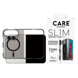 Кейс CARE by PanzerGlass за Apple iPhone Duo, SL1M Case, Опушен