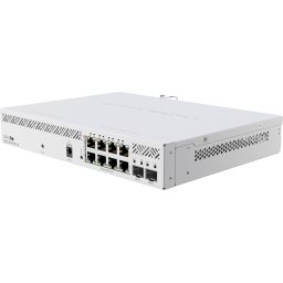 Суич MikroTik CSS610-8P-2S+IN - 8x Gigabit Ethernet ports, 2x SFP, PoE