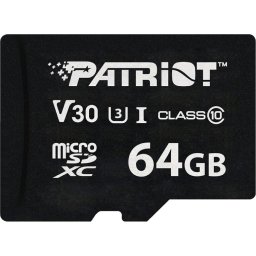Памет Patriot VX Series microSDXC 64GB V30