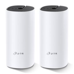 Безжична Wi-fi система TP-Link Deco M4 AC1200 (2-pack), 1167Mpbs, 2.4GHz 300Mbps/5GHz 867 Mbps, Wireless AC, 2x GBE, 2 вътрешни антени, Bluetooth