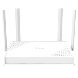 Рутер TP-Link Archer BE220W, 3600Mbps, 2.4GHz (688Mbps)/ 5GHz (2882Mbps), Wireless BE, 4x 10/100/1000Mbps LAN, 1x 10/100/1000Mbps WAN, 4 външни антени