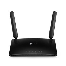 Рутер TP-Link Archer MR400 AC1200, 2.4GHz (450Mbps) и 5GHz (867Mbps), AC стандарт, 3x 10/100Mbps LAN, 1x 10/100Mbps WAN, 4G, 3x вътрешни антени, 2x външни антени