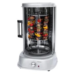 Вертикален грил Rohnson R-2540, 1800 W, 31 л, въртящ се шиш, таймер 60 мин