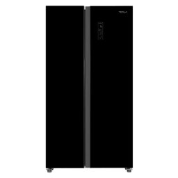 Хладилник Side by Side Tesla RB4300FHBE, 442 л, Total No Frost, клас E, черен