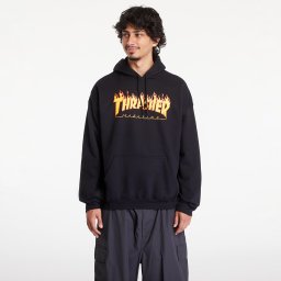 Суитшърт Thrasher Flame Logo Hood Black L