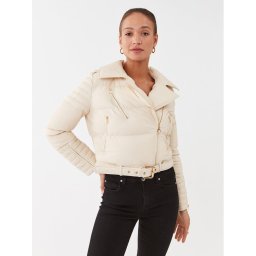 PINKO Зимно яке Case 101670 A13D Бежов Regular Fit