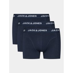 Jack & Jones Комплект боксерки 12171946 Тъмносин