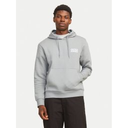 Jack & Jones Суитшърт Corp 12152840 Сив Regular Fit