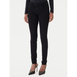 Guess Дънки Curve X. W2YAJ2 D4PZ1 Черен Skinny Fit