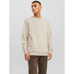 Jack & Jones Суитшърт Bradley 12249341 Бежов Relaxed Fit