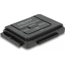 Конвертор Delock, USB 5 Gbps - SATA 6 Gb/s / IDE 40 pin / IDE 44 pin, backup функция