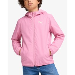 PUMA Fleece Line Windbreaker Pink