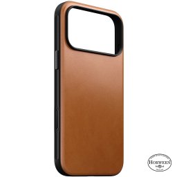 Гръб Nomad Modern Leather за iPhone 18 Pro Max - saddle (Horween)