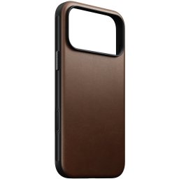 Гръб Nomad Modern Leather за iPhone 18 Pro Max - кафяв