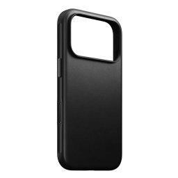 Гръб Nomad Modern Leather за iPhone 18 Pro - черен
