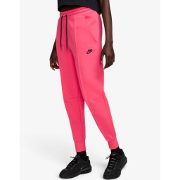 NIKE Sportswear Tech Fleece Md-Rise Jogger Pink