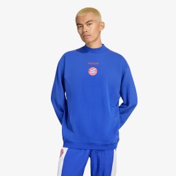 Суитшърт adidas FC Bayern Muenchen EQT Sweatshirt Semi Lucid Blue L