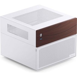 Кутия Jonsbo N4 NAS, m-ATX, Бяла