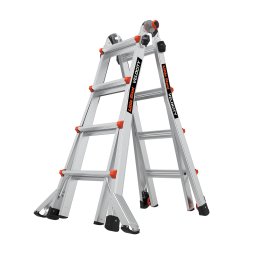 Телескопична алуминиева стълба VELOCITY 2.0, M17 4x4 стъпала