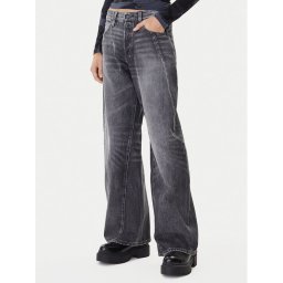 G-Star Raw Дънки Contor 3D D27690-D537 Сив Wide Leg