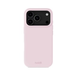 Гръб Holdit Silicone за iPhone 18 Pro Max / 17 Pro Max - Pale Pink