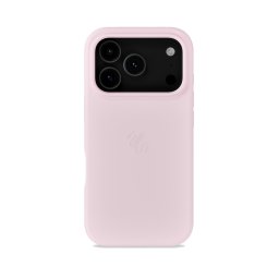 Гръб Holdit Silicone MagSafe за iPhone 18 Pro Max / 17 Pro Max - Pale Pink