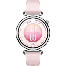 Часовник Huawei Watch GT 7 Konsu-B39F Pink Fluoroelastomer + Huawei Freebuds SE 4 ANC, White