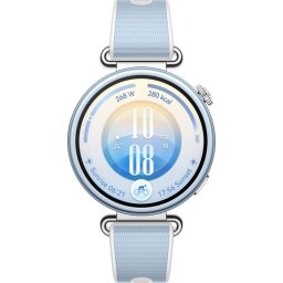 Часовник Huawei Watch GT 7 Konsu-B39FB Blue and White Fluoroelastomer + Huawei Freebuds SE 4 ANC, White
