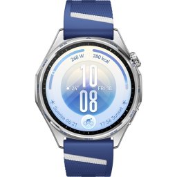 Часовник Huawei Watch GT 7 Atum-B39FC Blue and White Fluoroelastomer + Huawei Freebuds SE 4 ANC, White