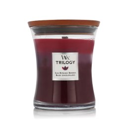 WoodWick Trilogy Warm Woods Ароматна свещ 275 g тип Sun Ripened Berries