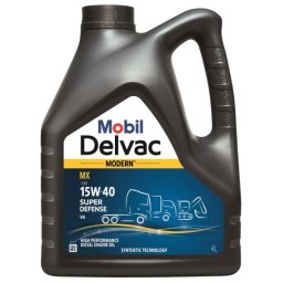 Масло Mobil Delvac Modern 15W-40 Super Defense V4 4L
