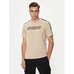 Guess Тишърт Arlo Z4GI18 J1314 Бежов Regular Fit