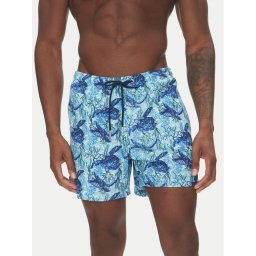HOM Плувни шорти Tartane 402916 Син Regular Fit
