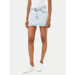One Teaspoon Дънкова пола Max Belted 26973 Син Regular Fit