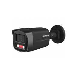IPC-HFW1439TL1-A-IL-0280B-Black - 2.8mm, 30m LED, Full Color, POE, външен монтаж, булет 4Mpix 1440P, IP камера за наблюдение, DAHUA, ENTRY СЕРИЯ