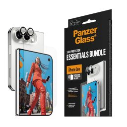 Стъклен протектор PanzerGlass за Apple iPhone Duo 2-in-1 Bundle (UWF Sub Screen + Hoops Transparent)