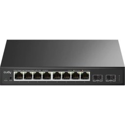 Комутатор Cudy GS108ES2 8-Port Gigabit Easy-Managed Switch 10/100/1000M RJ45 Ports 2 Gigabit SFP ports Desktop Metal Case Local