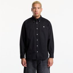Риза Carhartt WIP L/S OG Madison Shirt UNISEX Black S