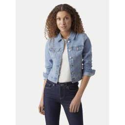 Vero Moda Дънково яке Luna 10279492 Светлосиньо Slim Fit