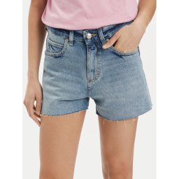 Lee Дънкови шорти Rider 112350142 Син Straight Fit