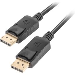 Кабел Lanberg display port M/M cable 1.8m 4K, black