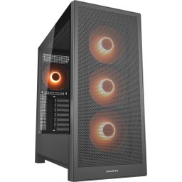 COUGAR MX230 RGB PC Case, Mid Tower, Black