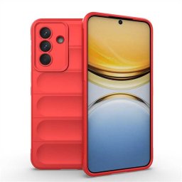 Подсилен силиконов гръб на ленти за Samsung Galaxy A57 5G - червен