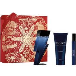 Carolina Herrera Bad Boy Cobalt Комплект (EDP 100ml + SG 100ml + EDP 10ml) за Мъже