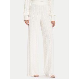 Guess Плетени панталони W5BB52 Z1192 Екрю Regular Fit