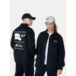 New Era Преходно яке 60596266 Черен Regular Fit