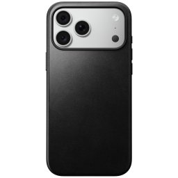 Гръб Nomad Modern Leather Case за iPhone 18 Pro Max / 17 Pro Max, Horween, Черен