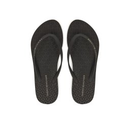 Tommy Hilfiger Джапанки Hilfiger Strap Beach Sandal FW0FW08736 Черен