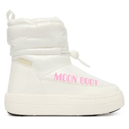 Апрески Moon Boot Mb Jr Park Tube Mid Glitter Wp 80D3440110 Бял