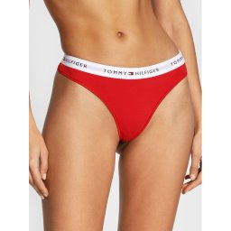 Tommy Hilfiger Бикини тип прашка UW0UW03835 Червен